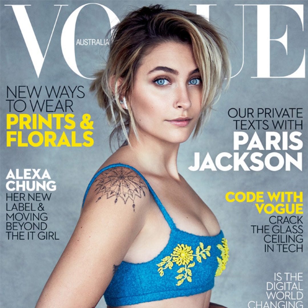 Paris Jackson Scores Her First Vogue Cover E Online Paris Jackson Scores Her First Vogue Cover E Online